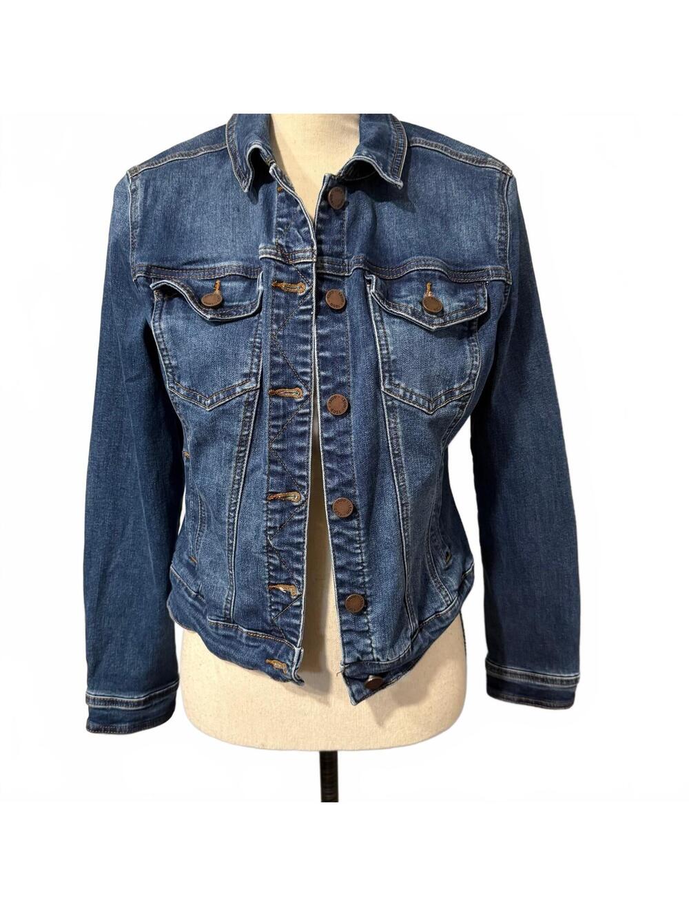 IZOD Blue Denim Jean Jacket - Size XS
